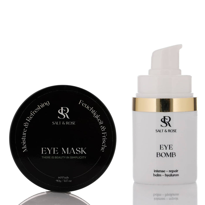 Salt & Rose Cosmetics Eyes-for-Days set, a self-gifted fifteen-minute eye care ritual