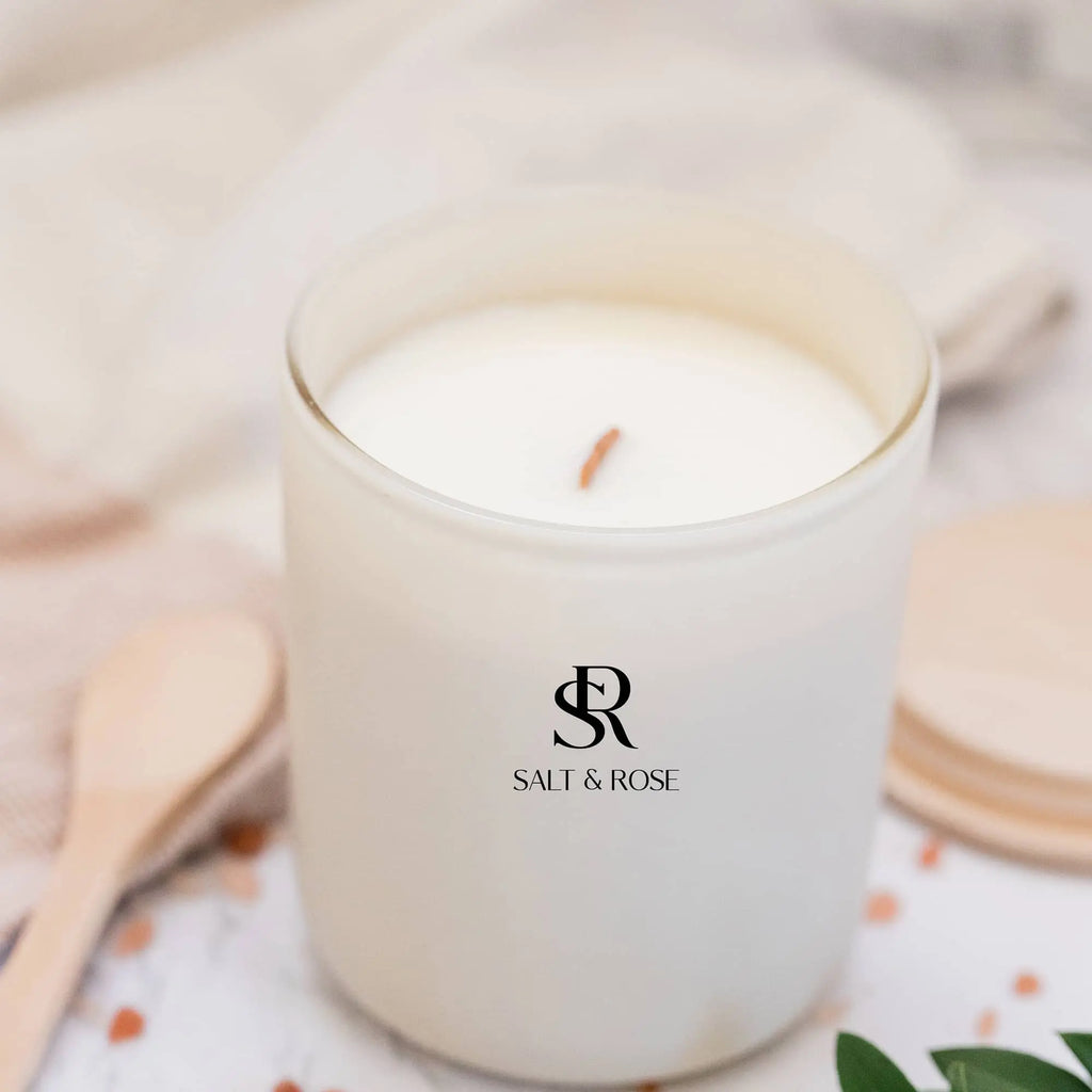 LAVENDER DARLING - ORGANIC SOY CANDLE Salt & Rose Cosmetics